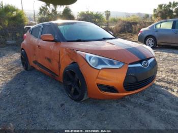  Salvage Hyundai VELOSTER