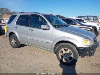  Salvage Mercedes-Benz M-Class