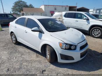  Salvage Chevrolet Sonic