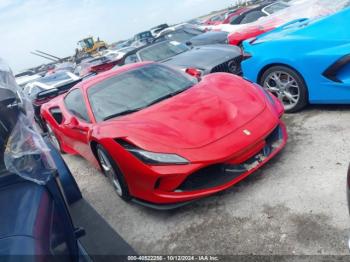  Salvage Ferrari F8 Tributo