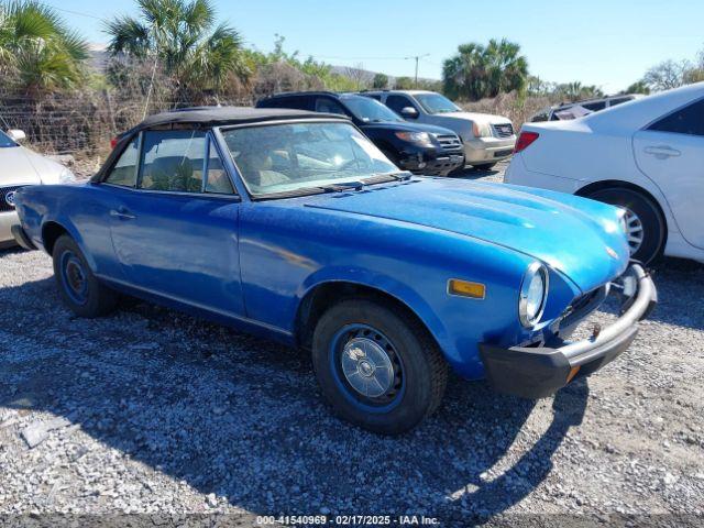  Salvage FIAT 124 Spider