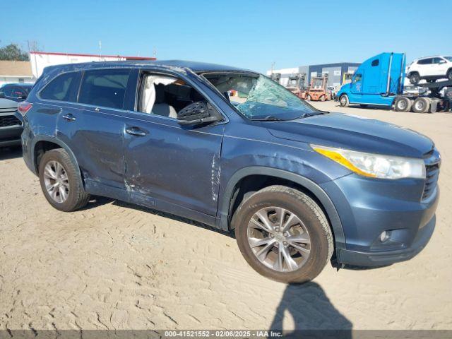  Salvage Toyota Highlander