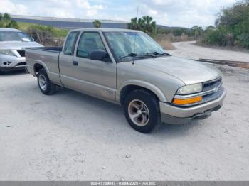  Salvage Chevrolet S-10