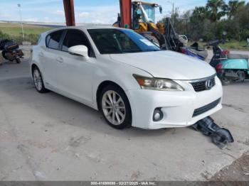  Salvage Lexus Ct