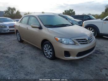  Salvage Toyota Corolla