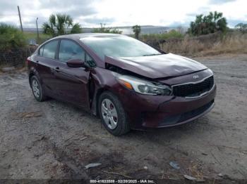  Salvage Kia Forte