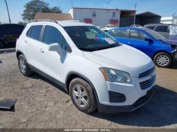  Salvage Chevrolet Trax