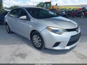  Salvage Toyota Corolla