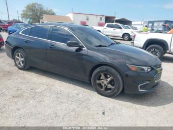  Salvage Chevrolet Malibu