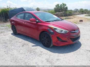  Salvage Hyundai ELANTRA