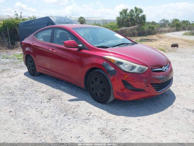  Salvage Hyundai ELANTRA