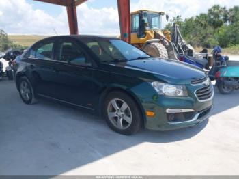  Salvage Chevrolet Cruze