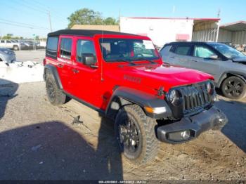  Salvage Jeep Wrangler