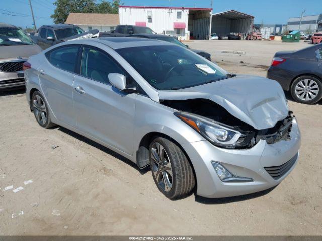  Salvage Hyundai ELANTRA
