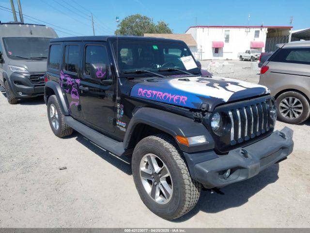  Salvage Jeep Wrangler