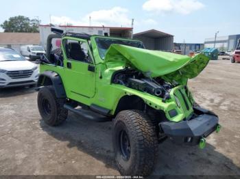  Salvage Jeep Wrangler