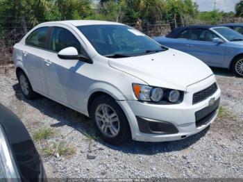  Salvage Chevrolet Sonic
