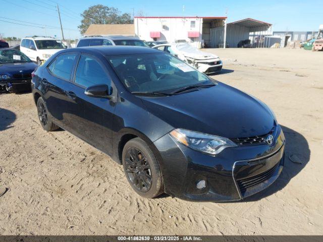  Salvage Toyota Corolla