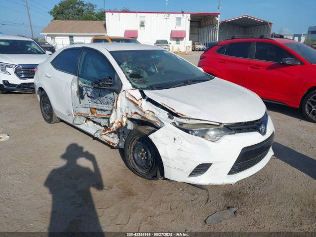  Salvage Toyota Corolla