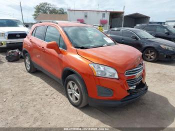  Salvage Chevrolet Trax