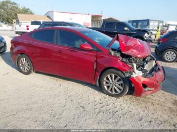  Salvage Hyundai ELANTRA