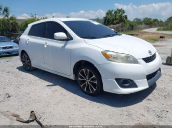  Salvage Toyota Matrix
