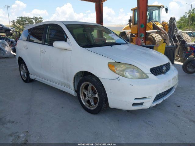  Salvage Toyota Matrix