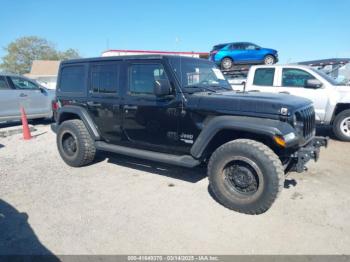  Salvage Jeep Wrangler