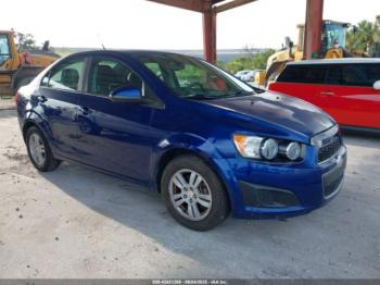  Salvage Chevrolet Sonic