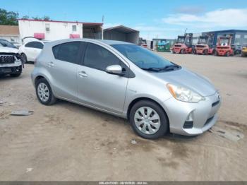  Salvage Toyota Prius c