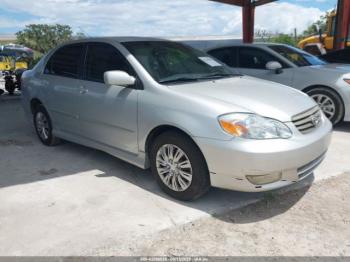  Salvage Toyota Corolla