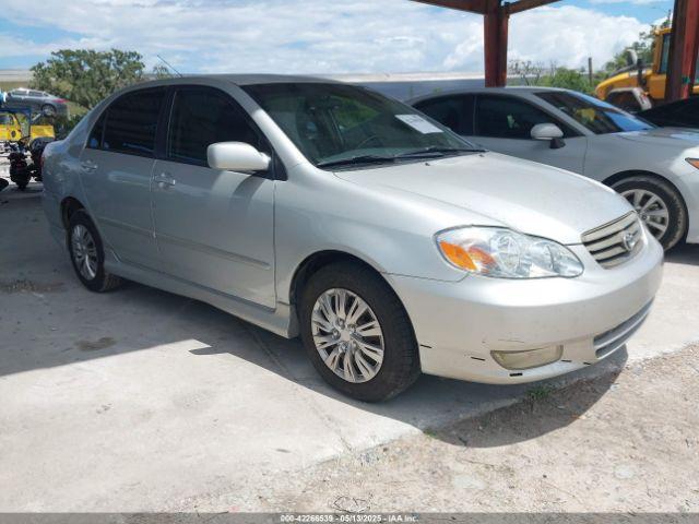  Salvage Toyota Corolla