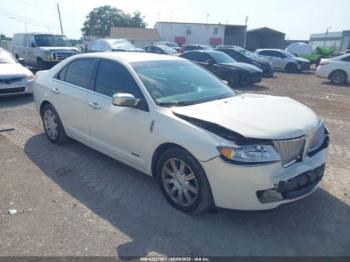  Salvage Lincoln MKZ Hybrid