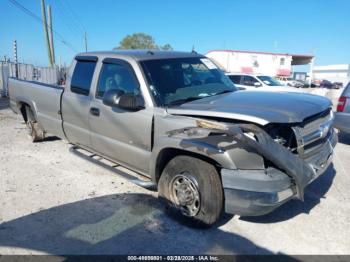  Salvage Chevrolet Silverado 2500