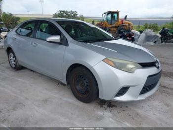  Salvage Toyota Corolla