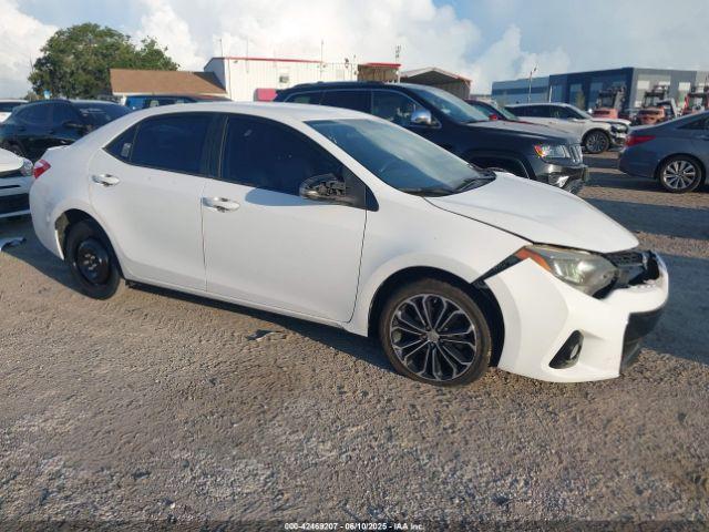  Salvage Toyota Corolla