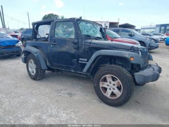 Salvage Jeep Wrangler
