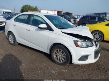  Salvage Chevrolet Sonic