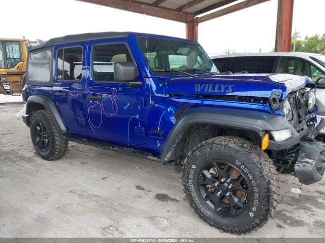  Salvage Jeep Wrangler