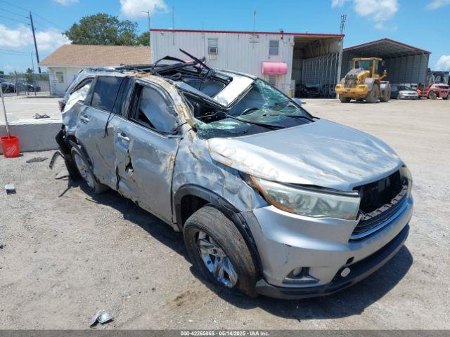  Salvage Toyota Highlander
