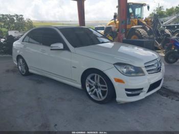  Salvage Mercedes-Benz C-Class