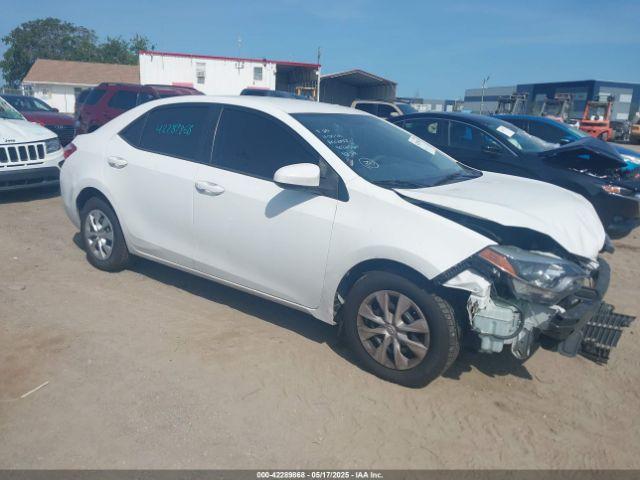  Salvage Toyota Corolla