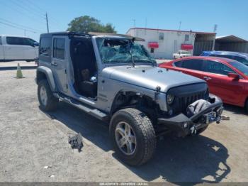  Salvage Jeep Wrangler