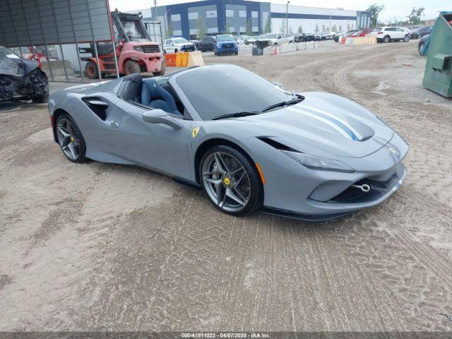  Salvage Ferrari F8 Spider