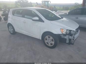  Salvage Chevrolet Sonic