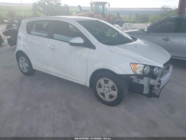  Salvage Chevrolet Sonic