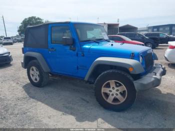  Salvage Jeep Wrangler
