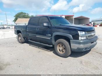  Salvage Chevrolet Silverado 2500