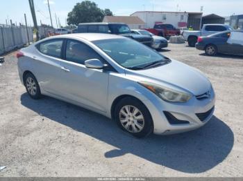  Salvage Hyundai ELANTRA