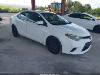  Salvage Toyota Corolla